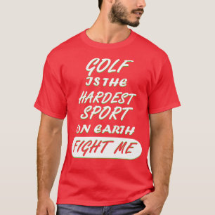 Golf Hål i en Klubb Klubb T Shirt