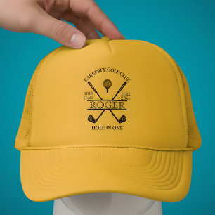 Golf Hål-i-ett Minne Keps
