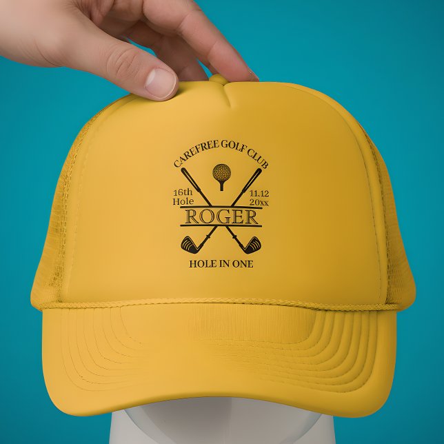 Golf Hål-i-ett Minne Keps (Skapare uppladdad)