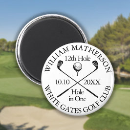 Golf Hål-i-ett Personlig Modern Magnet