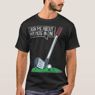 Golf Hål in One Klubb Course Golfer Tee golfing g