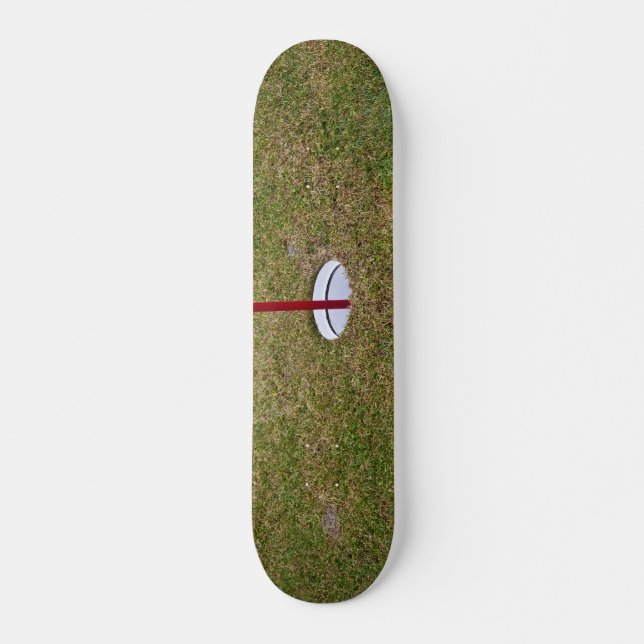 Golf hål mini skateboard bräda 18,5 cm (Framsida)