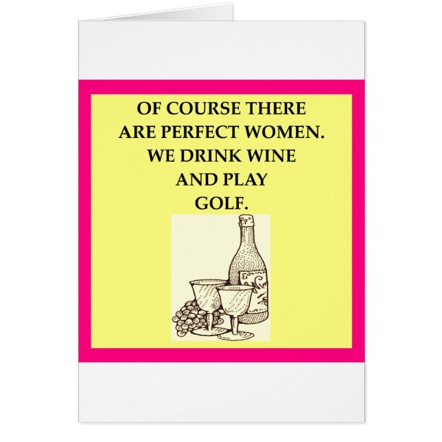 GOLF HÄLSNINGSKORT (Framsidan)