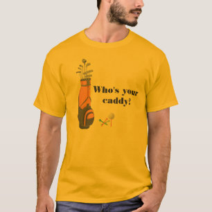 Golf hänger lös T-tröja T-shirt