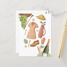 Golf Hawaiian themed Dam Woman Golfer tournament