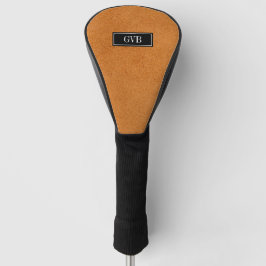 Golf Head Covers Initial Monogram