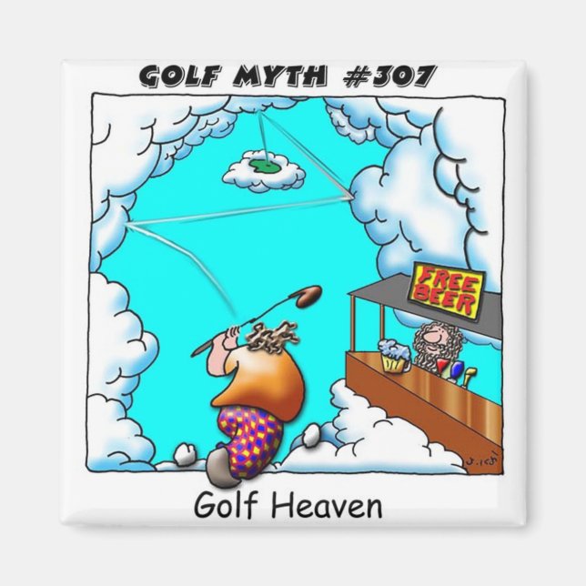 Golf Heaven Magnet (Framsidan)