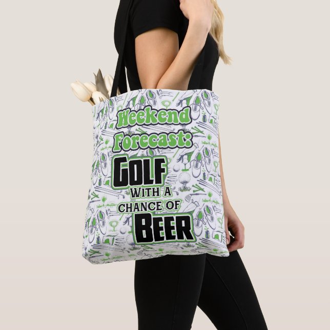 Golf Helg-prognos Tygkasse (Närbild)