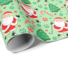 Golf Helgdag Gift Wrapping Papper Presentpapper