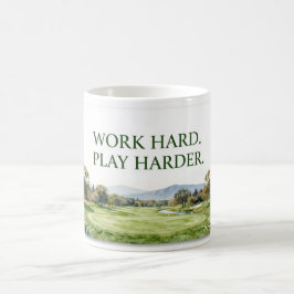 Golf Hem Inredning Samling | Premium Akvarell  Kaffemugg