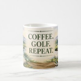 Golf Hem Inredning Samling | Premium Akvarell  Kaffemugg