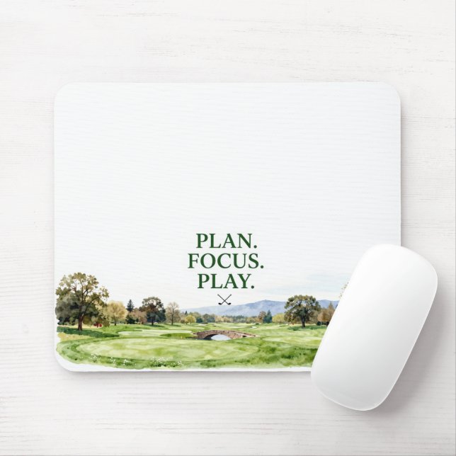 Golf Hem Inredningskollektion | Premium Musmatta (Med mus)