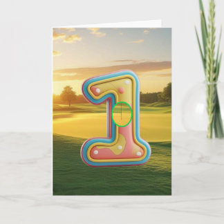 Golf. Hole in one. Kort