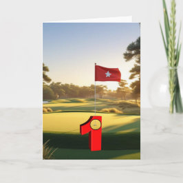 Golf. Hole-in-one. Kort