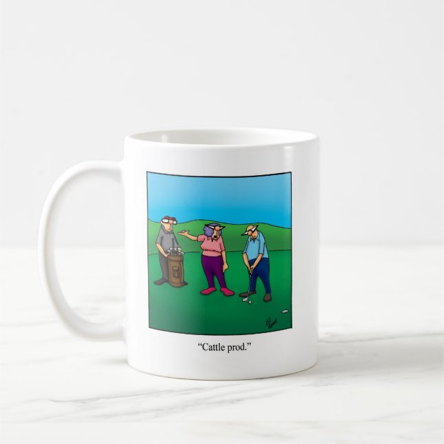 Golf Humor Mugg för henne (Vänster)