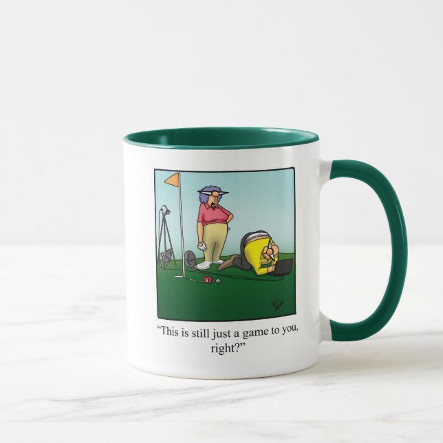 Golf Humor Mugg Gift (Höger)