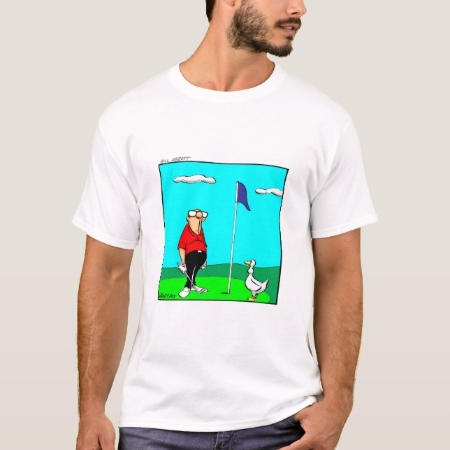 Golf Humor T-Shirt Gift (Framsida)