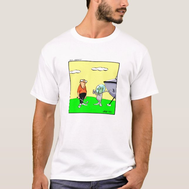 Golf Humor Tee Shirt (Framsida)