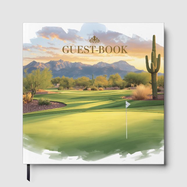 Golf i Arizona  Gästböcker (Framsida)
