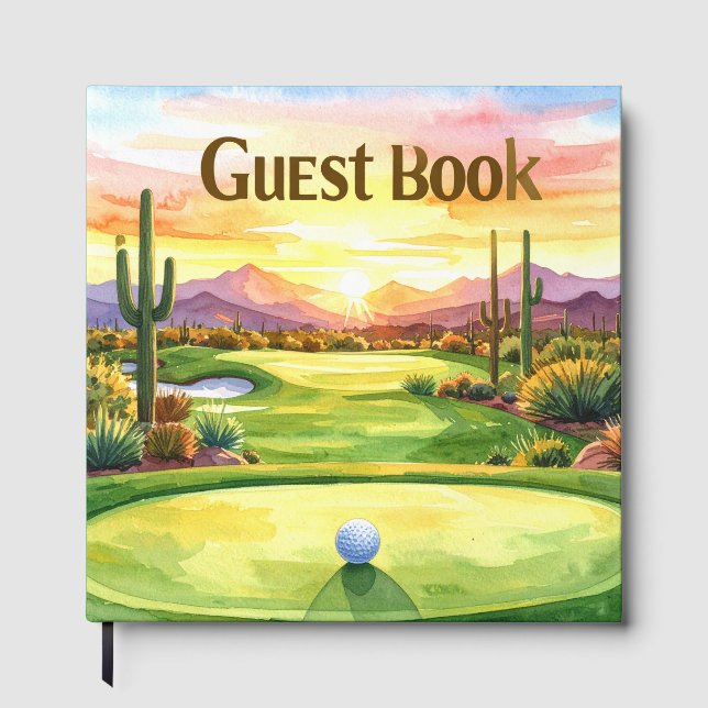 Golf i Arizona  Gästböcker (Framsida)