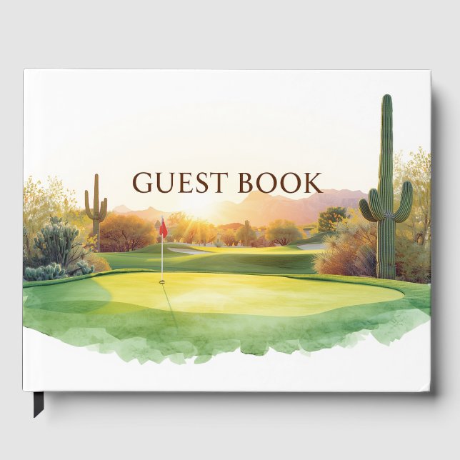 Golf i Arizona  Gästböcker (Framsida)
