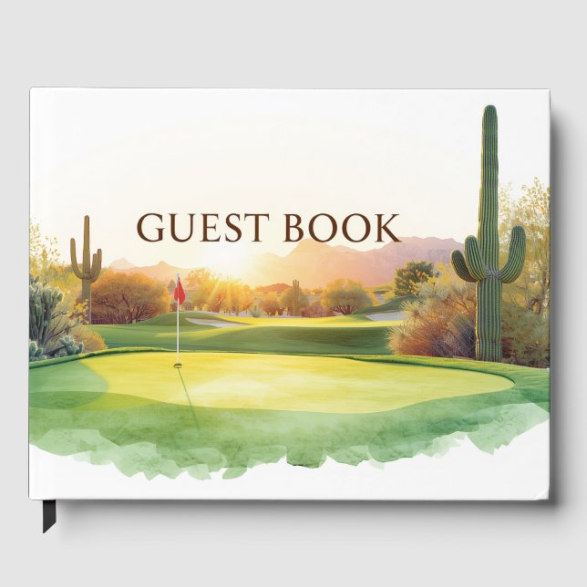 Golf i Arizona  Gästböcker (Framsida)