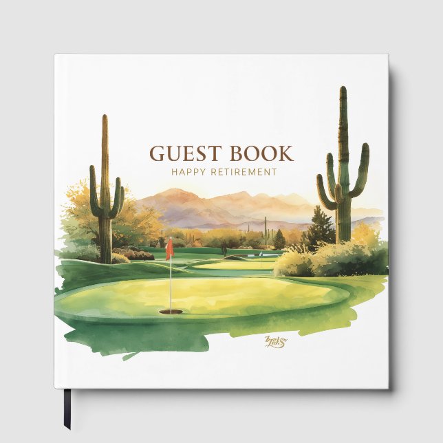Golf i Arizona  Gästböcker (Framsida)