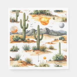 Golf i Arizona servetter