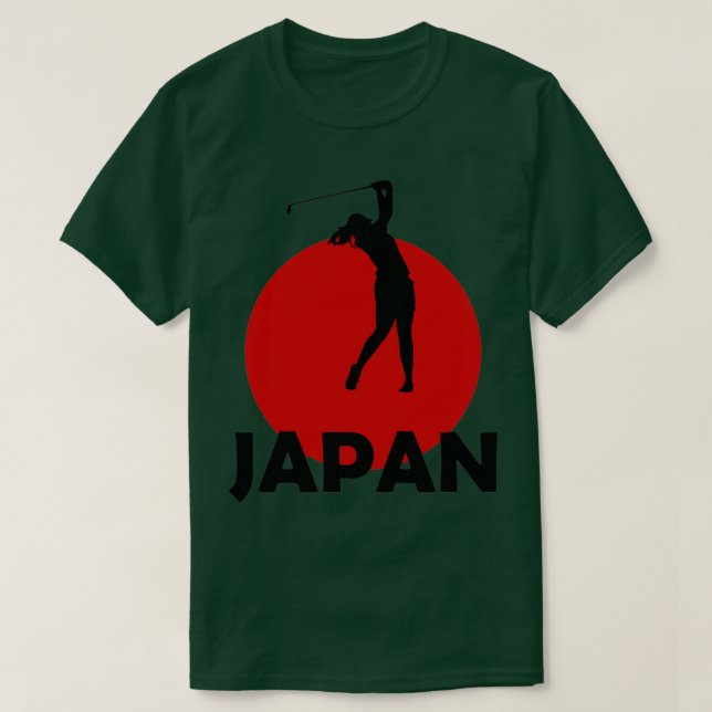 Golf i Japan T Shirt (Design framsida)
