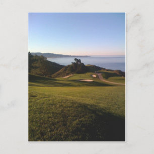 GOLF I KALIFORNIEN VYKORT
