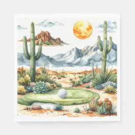 Golf in Arizona  Napkins Pappersservett