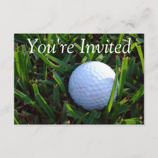 Golf inbjudan