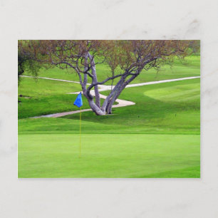 Golf-inbjudan Vykort