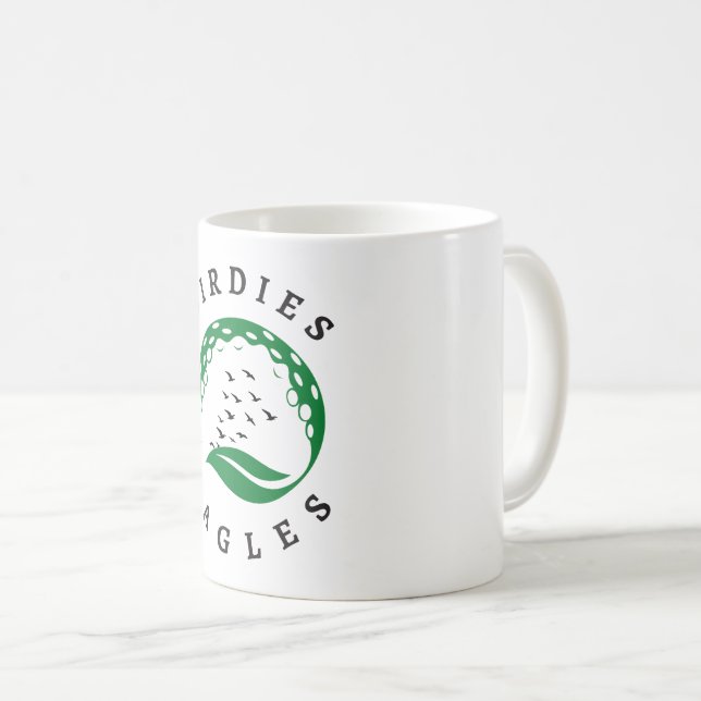 Golf Infusion Birdies Eagles Golf Kaffemugg (Framsida höger)