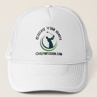Golf Infusion Designad "Execute Your Shots" Golf Keps