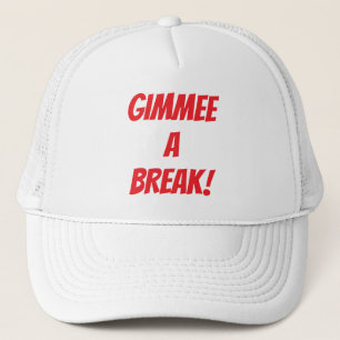 Golf Infusion "GIMMEE A BREAK!" Golf Keps