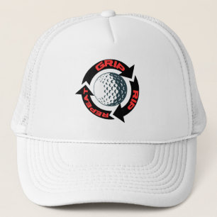 Golf Infusion ’GRIP RIP REPEAT’ Golfer Golf Golf G Keps