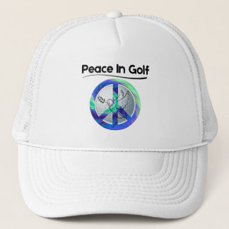 Golf Infusion "Peace in Golf" Golfer Keps