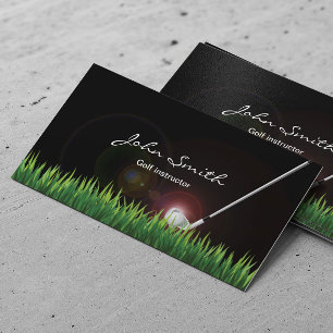 Golf Instructor-Professionell Visitkort