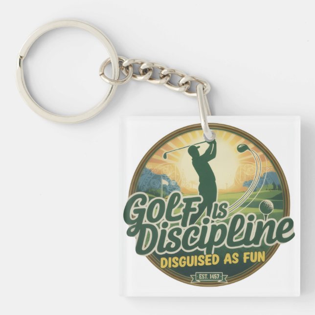 Golf Is Discipline Disguised as Fun (Framsidan)