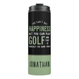 Golf is Happny Funny Golf Älskare Gifts