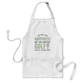 Golf is Happny Funny Golf Älskare Gifts Förkläde