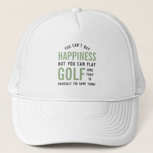 Golf is Happny Funny Golf Älskare Gifts Keps