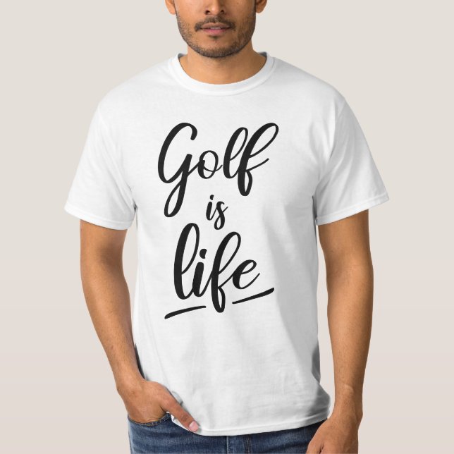 Golf is life t shirt (Framsida)