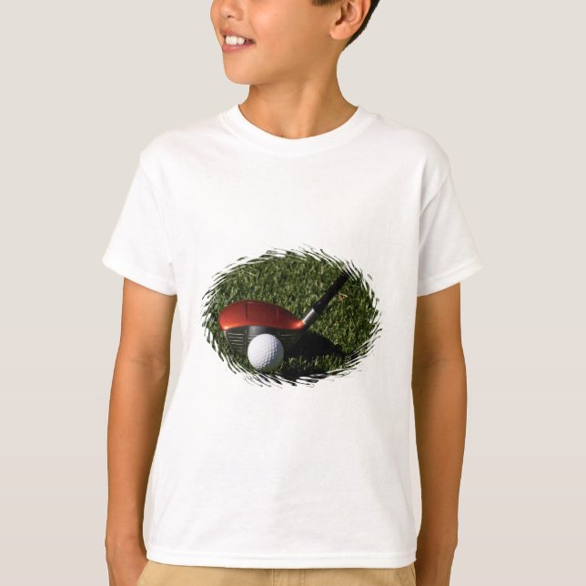 Golf Järn och Boll Barn Sweatshirt Tröja (Framsida)