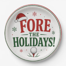 Golf jul golfande FORE semester