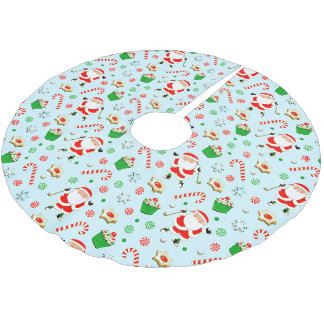 Golf jul julgransmatta borstad polyester
