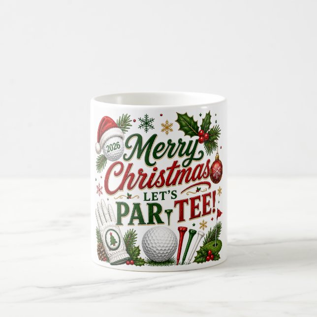 Golf jul kaffemugg (Center)