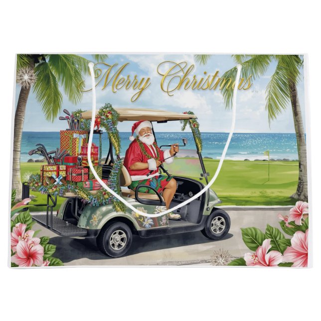 Golf jul med Tomte i Hawaii (Framsidan)