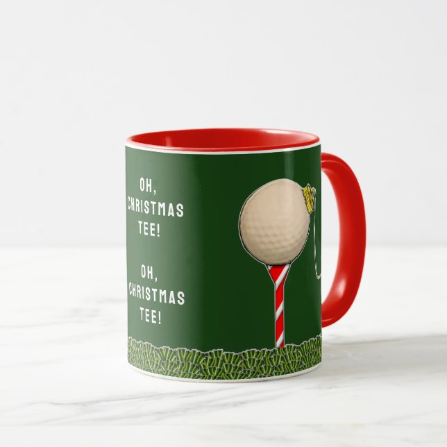 Golf jul mugg (Framsida höger)